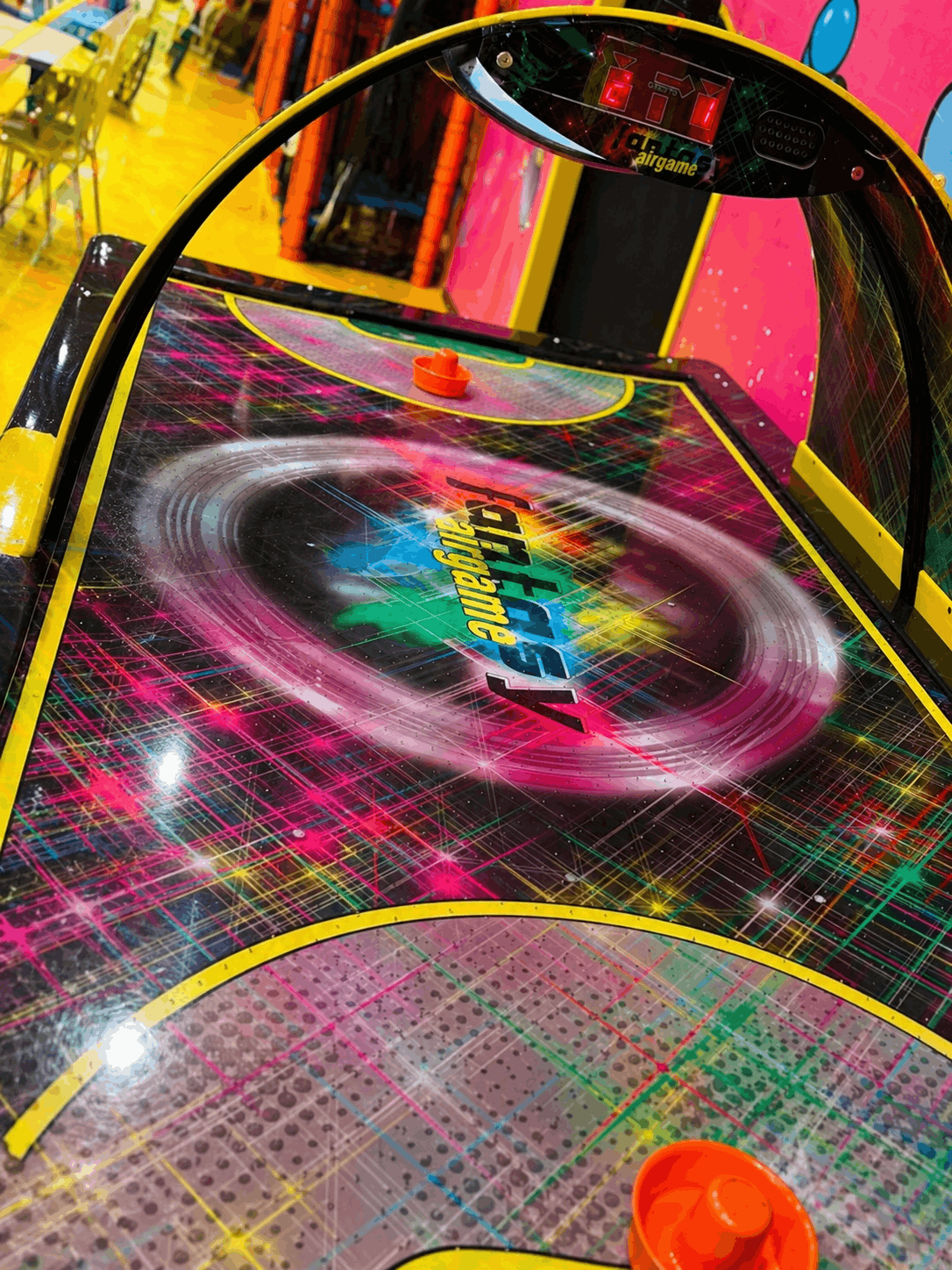 Air hockey